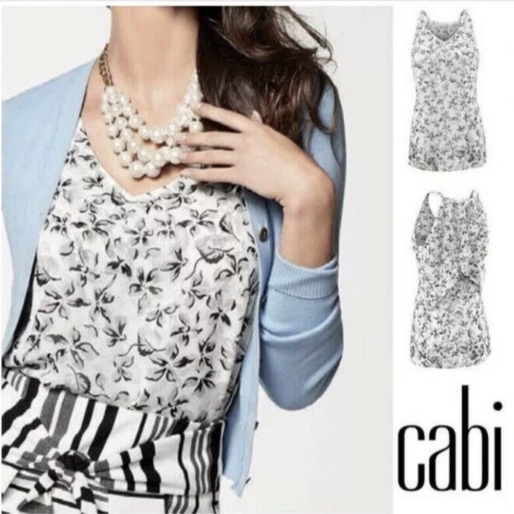 Ladies LIKE NEW CAbi | Terrace Floral Layered Cami | Style 5212 | Size Medium